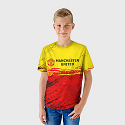 Футболка детская Manchester United: Дьяволы, цвет: 3D-принт — фото 2