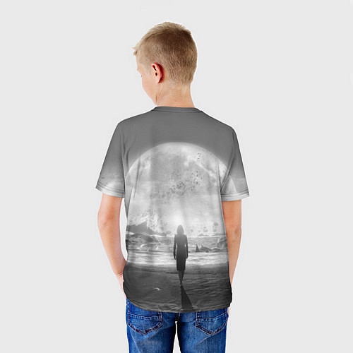 Детская футболка DEATH STRANDING PRESIDENT USA / 3D-принт – фото 4