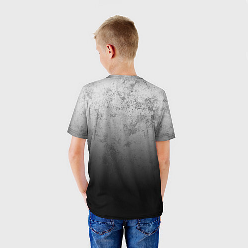 Детская футболка DYING LIGHT ТРЕЩИНЫ GOOD NIGHT AND GOOD LUCK / 3D-принт – фото 4