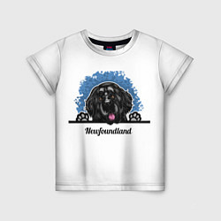 Детская футболка Ньюфаундленд Newfoundland