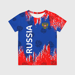 Детская футболка Патриот России Я Русский!