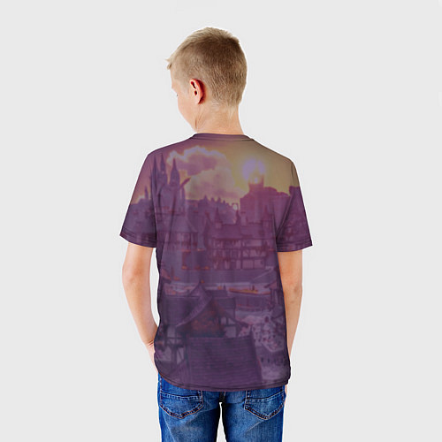 Детская футболка Мона Мегистус в примогеме / 3D-принт – фото 4