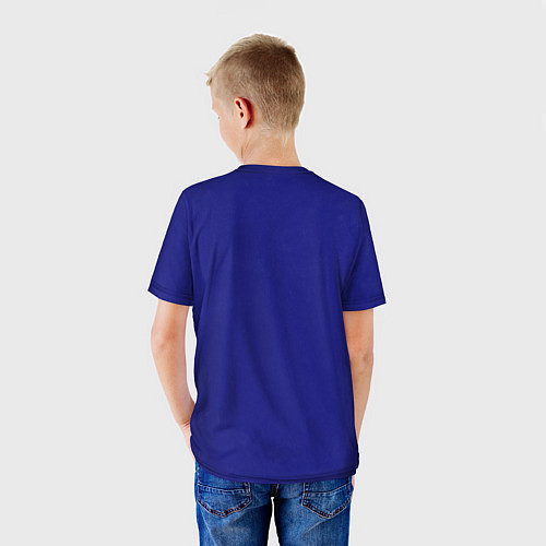 Детская футболка Багровые Кулаки цвет ордена / 3D-принт – фото 4