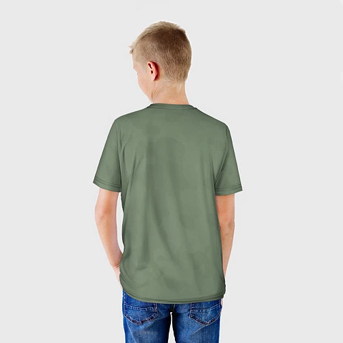Детская футболка Рапторы цвет ордена / 3D-принт – фото 4