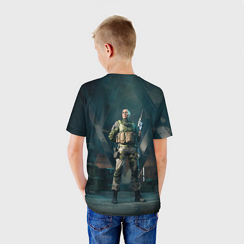 Детская футболка Battlefield 2042 - Мария Фальк арт / 3D-принт – фото 4