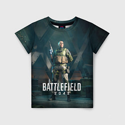 Детская футболка Battlefield 2042 - Мария Фальк арт