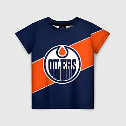 Детская футболка Эдмонтон Ойлерз Edmonton Oilers NHL