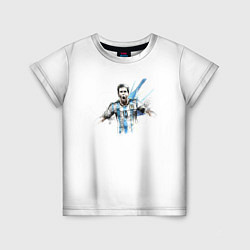 Детская футболка Messi Argentina Team