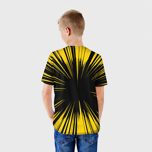 Детская футболка Borussia Dortmund Crush Theme / 3D-принт – фото 4