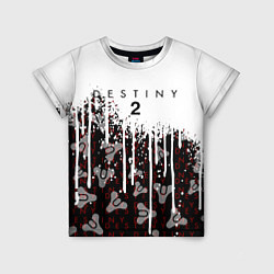 Детская футболка Destiny Подтеки красок