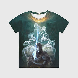 Детская футболка Elden Ring рыцарь и предшественники серии Souls El