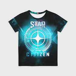 Детская футболка Star Citizen spaceship
