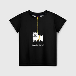 Детская футболка UNDERTALE DOG НА КАНАТЕ