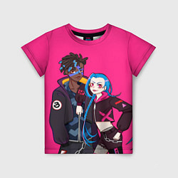 Детская футболка Ekko and Jinx