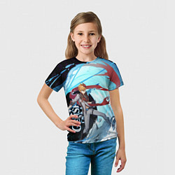 Футболка детская ТАРТАЛЬЯ, GENSHIN IMPACT ГЕНШИН ИМПАКТ, цвет: 3D-принт — фото 2