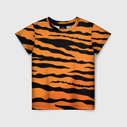 Детская футболка Шкура тигра вектор