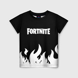 Детская футболка Fortnite Огонь
