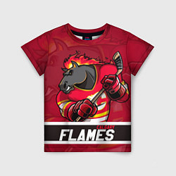 Детская футболка Калгари Флэймз, Calgary Flames