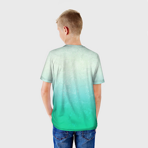 Детская футболка Котэ в шапке / 3D-принт – фото 4