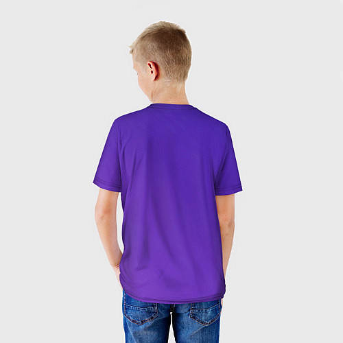 Детская футболка Спрячь свои эмоции / 3D-принт – фото 4