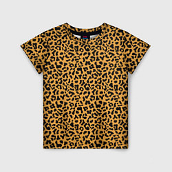 Детская футболка Леопард Leopard