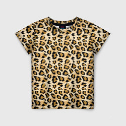 Детская футболка Пятна Дикого Леопарда