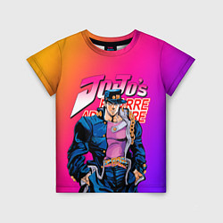 Детская футболка JOJO BIZARRE ADVENTURE ДЖО ДЖО ГРАДИЕНТ