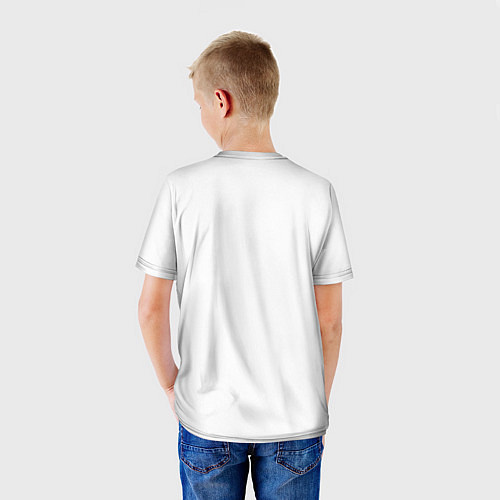 Детская футболка ГЛАЗ КРАТОСА, БОГ ВОЙНЫ GOD OF WAR / 3D-принт – фото 4