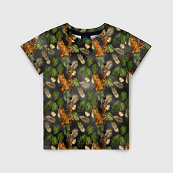Детская футболка Тропики и тигры