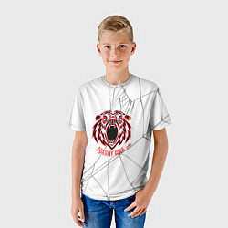 Футболка детская Бардак -Русский рок с паутиной, цвет: 3D-принт — фото 2