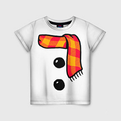 Детская футболка Snowman Outfit