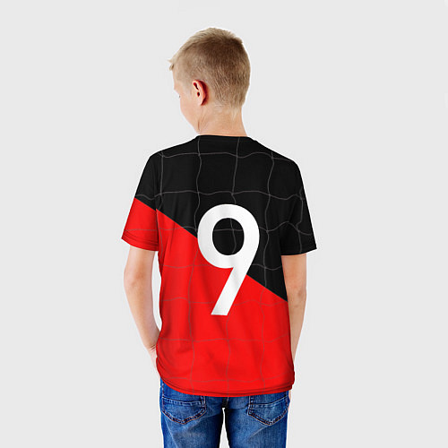 Детская футболка Бавария Левандовски 9 / 3D-принт – фото 4