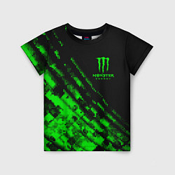 Детская футболка Monster Energy Текстура