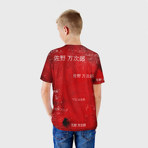 Детская футболка МАЙКИ МАНДЗИРО ТОСВА RED / 3D-принт – фото 4