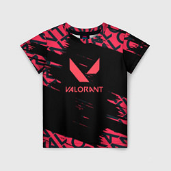 Детская футболка Valorant паттерн