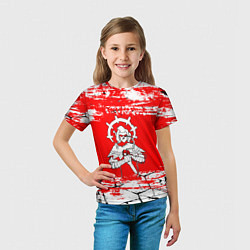Футболка детская Darkest Dungeon - Трещины, цвет: 3D-принт — фото 2
