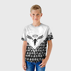 Футболка детская WALHALLA TEAM ИЕРОГЛИФЫ TOKYO REVENGERS, цвет: 3D-принт — фото 2