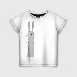 Детская футболка Заяц Морковец