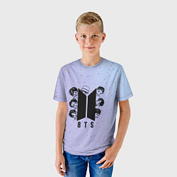 Футболка детская Bangtan BTS, цвет: 3D-принт — фото 2