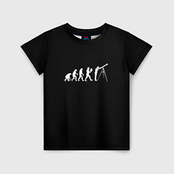 Детская футболка Astroevolution black synthetic edition
