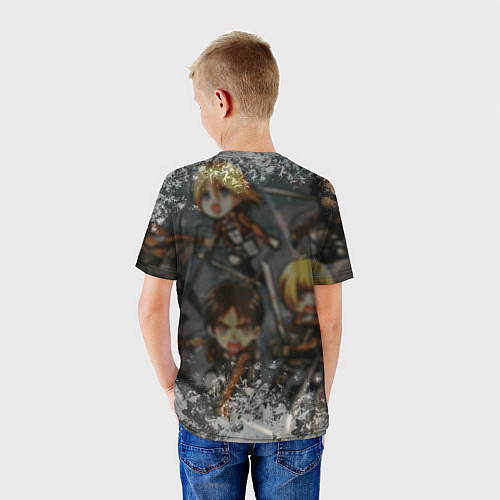 Детская футболка Атака титанов Picture / 3D-принт – фото 4