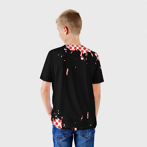 Детская футболка Чёрный клевер патер / 3D-принт – фото 4