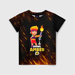 Детская футболка Brawl Stars - Amber
