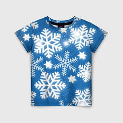 Детская футболка Снежное небо