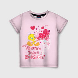 Детская футболка Valentine Youre a Real Catch