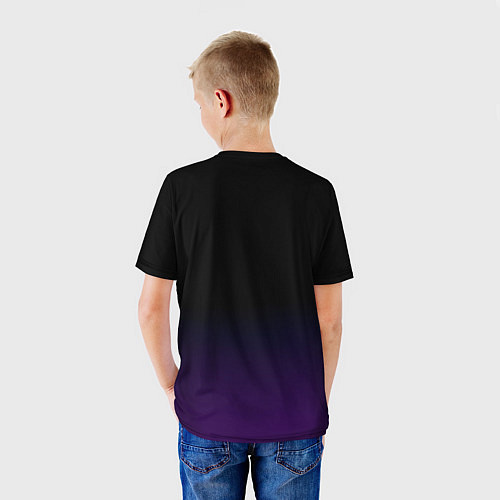 Детская футболка Шигео и Ямочки - Моб Психо 100 / 3D-принт – фото 4