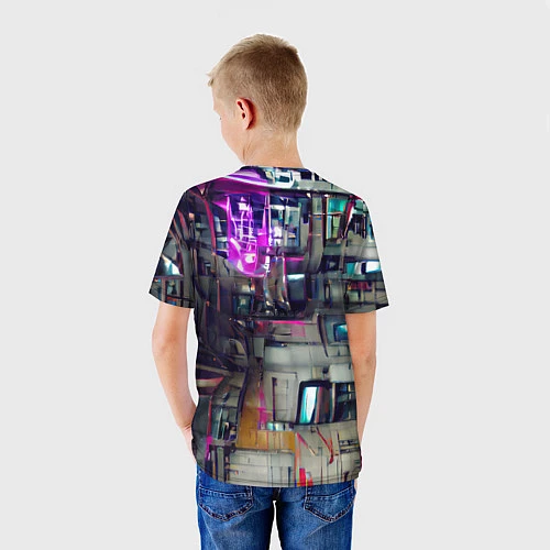 Детская футболка Инженерия / 3D-принт – фото 4