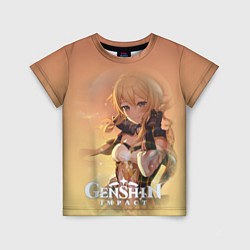 Детская футболка Genshin Impact и ее герои