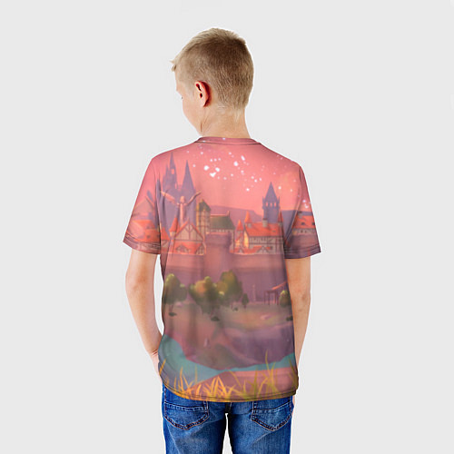 Детская футболка Диона Diona в примогеме, Геншин импакт Genshin Imp / 3D-принт – фото 4