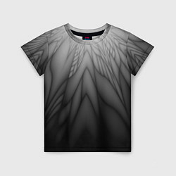 Детская футболка Коллекция Rays Лучи Черный Абстракция 661-11-w1